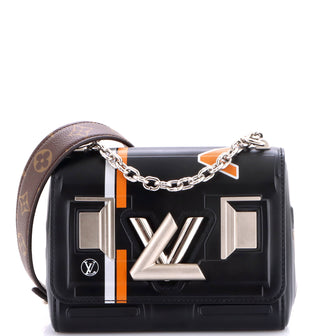 Louis Vuitton Twist Handbag Limited Edition Embossed Epi Space Leather PM