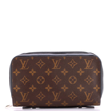 Louis Vuitton Zippy Wallet Monogram Eclipse Canvas XL