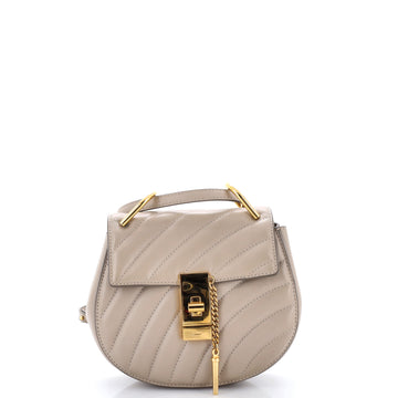 Chloe Drew Bijou Crossbody Bag Quilted Leather Mini
