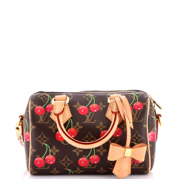 Louis Vuitton x Takashi Murakami Speedy Bandouliere Bag Limited Edition Monogram Cerises 20