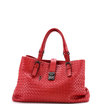 Bottega Veneta Roma Bag Intrecciato Nappa Medium