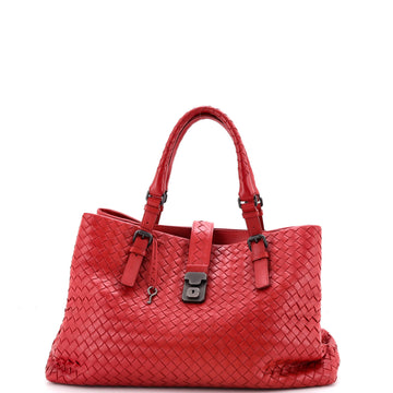 Bottega Veneta Roma Bag Intrecciato Nappa Medium