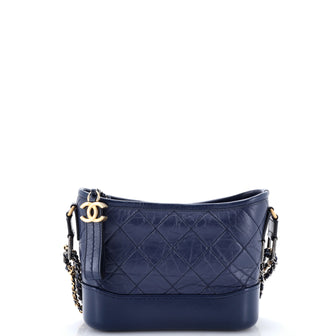 Chanel Gabrielle Hobo Quilted Aged Calfskin Small