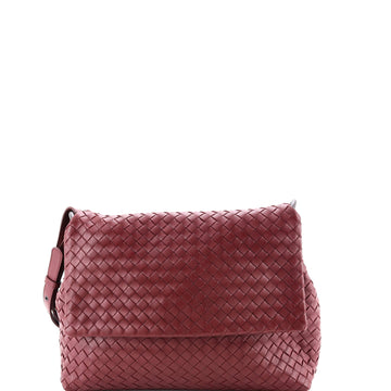 Bottega Veneta Adjustable Flap Shoulder Bag Intrecciato Nappa Medium