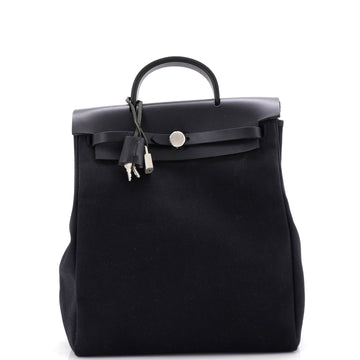Hermes Herbag A Dos Backpack Toile