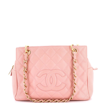 Chanel Petite Timeless Tote Quilted Caviar