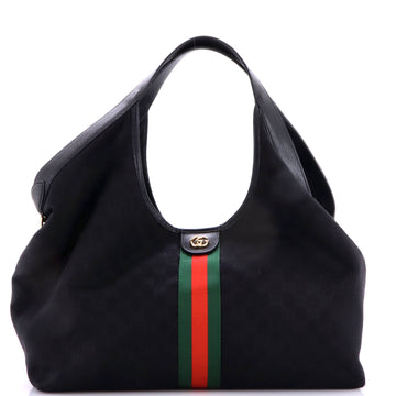 Gucci Giglio Tote GG Canvas Large