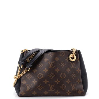 Louis Vuitton Surene Handbag Monogram Canvas with Leather BB