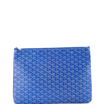 Goyard Senat Zip Pouch Coated Canvas GM