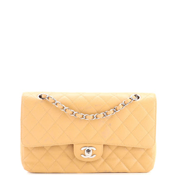 Chanel Classic Double Flap Bag Quilted Caviar Medium