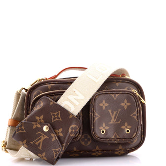 Louis Vuitton Utility Crossbody Bag Monogram Canvas
