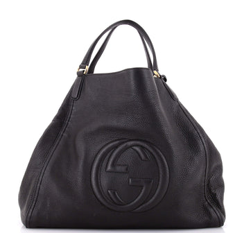 Gucci Soho Shoulder Bag Leather Large
