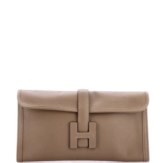 Hermes Jige Elan Clutch Evercolor 29
