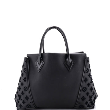 Louis Vuitton W Tote Cuir Orfevre and Veau Cachemire GM