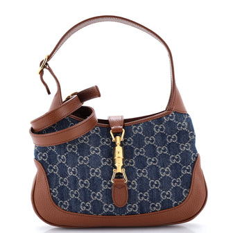 Gucci Jackie 1961 Hobo GG Denim Small