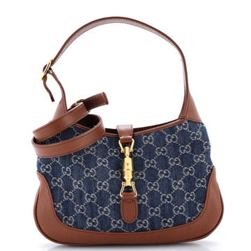 Gucci Jackie 1961 Hobo GG Denim Small