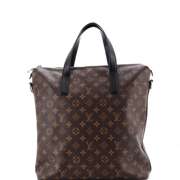 Louis Vuitton Kitan Handbag Macassar Monogram Canvas