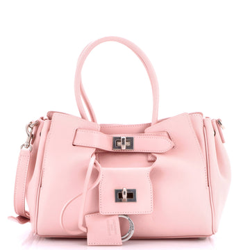 Balenciaga Bel Air Carry All Bag Leather Mini