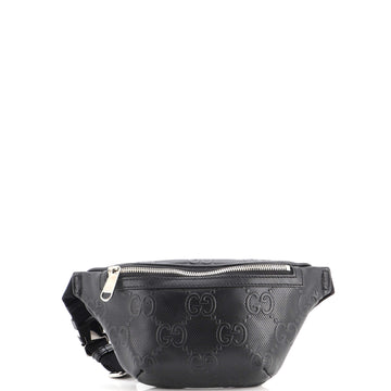 Gucci Belt Bag GG Embossed Perforated Leather Small