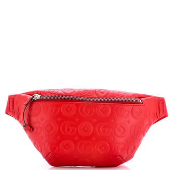 Gucci Children's Belt Bag Embossed Leather