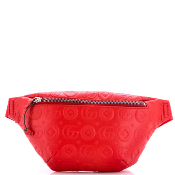 Gucci Children's Belt Bag Embossed Leather