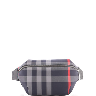 Burberry Sonny Belt Bag House Check Canvas