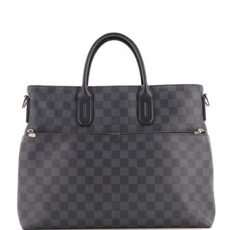 Louis Vuitton 7 Days A Week Handbag Damier Graphite