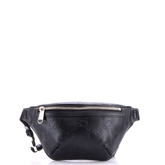 Gucci Belt Bag GG Embossed Perforated Leather Small