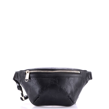 Gucci Belt Bag GG Embossed Perforated Leather Small