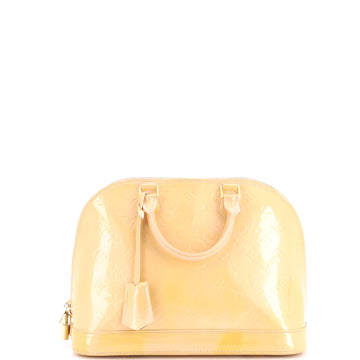 Louis Vuitton Alma Handbag Monogram Vernis PM
