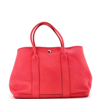 Hermes Garden Party Tote Leather 36