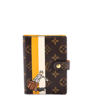 Louis Vuitton Ring Agenda Cover Limited Edition Monogram Canvas PM