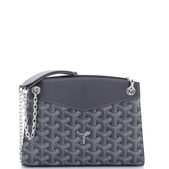 Goyard Structured Rouette Chain Shoulder Bag Coated Canvas Mini