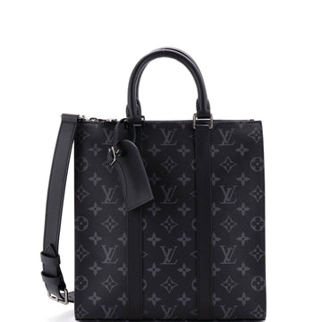 Louis Vuitton Sac Plat Cross Bag Monogram Eclipse Canvas