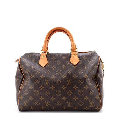 Louis Vuitton Speedy Handbag Monogram Canvas 30