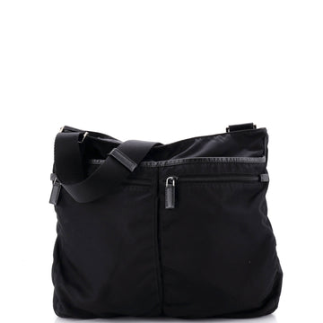 Prada Front Pocket Messenger Bag Tessuto Medium
