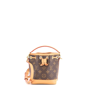 Louis Vuitton Noe NM Handbag Monogram Canvas Nano