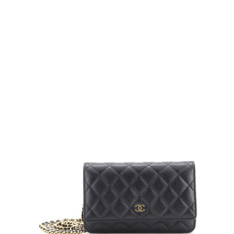 Chanel Wallet on Chain Quilted Caviar