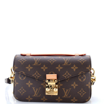 Louis Vuitton Pochette Metis Monogram Canvas East West