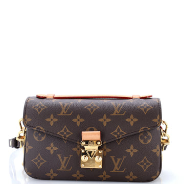Louis Vuitton Pochette Metis Monogram Canvas East West