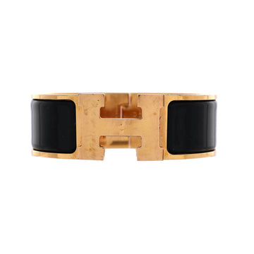 Hermes Clic H Bracelet Enamel Wide