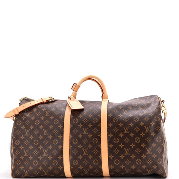 Louis Vuitton Keepall Bandouliere Bag Monogram Canvas 60
