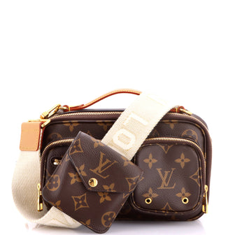 Louis Vuitton Utility Crossbody Bag Monogram Canvas