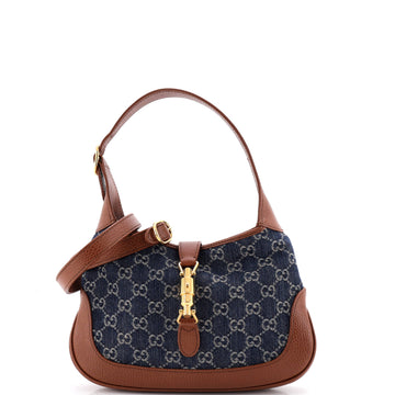 Gucci Jackie 1961 Hobo GG Denim Small