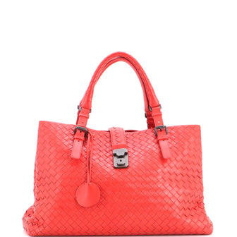 Bottega Veneta Roma Bag Intrecciato Nappa Medium