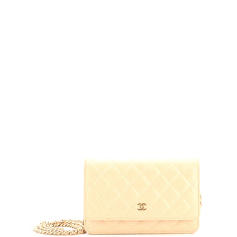 Chanel Wallet on Chain Quilted Lambskin
