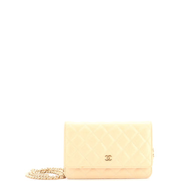 Chanel Wallet on Chain Quilted Lambskin