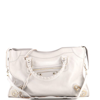 Balenciaga City Classic Metallic Edge Bag Leather Medium
