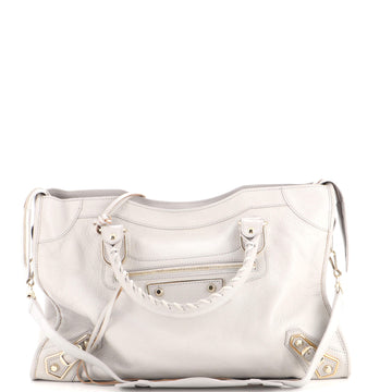 Balenciaga City Classic Metallic Edge Bag Leather Medium
