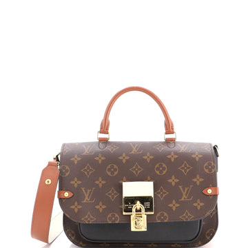 Louis Vuitton Vaugirard Handbag Monogram Canvas with Leather